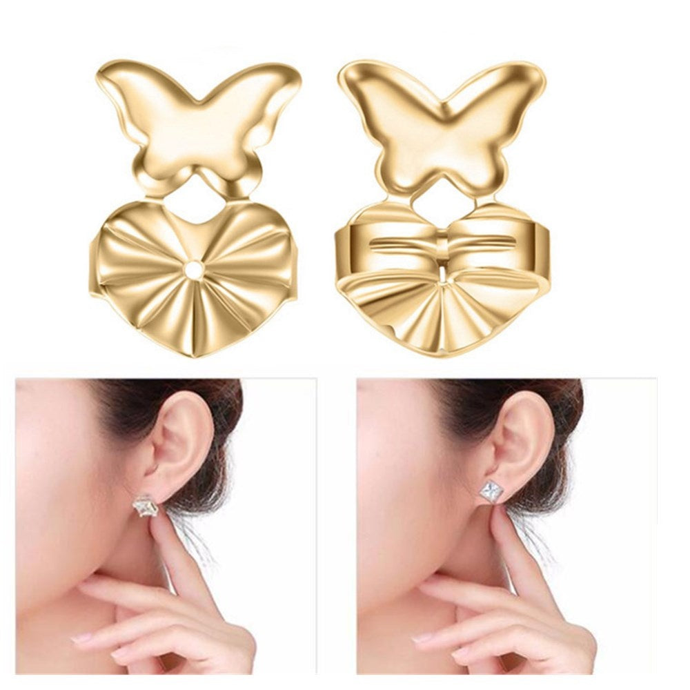 Earring Lifters for Stretched Earlobes / 2 pair