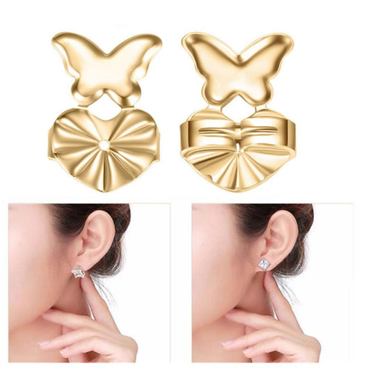 Earring Lifters for Stretched Earlobes / 2 pair