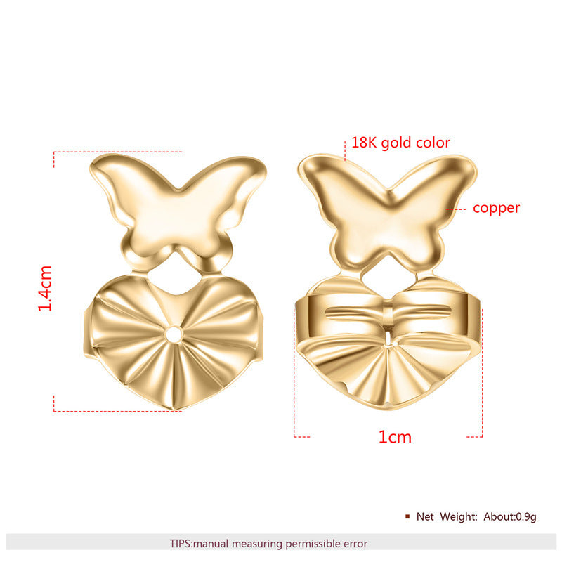 Earring Lifters for Stretched Earlobes / 2 pair