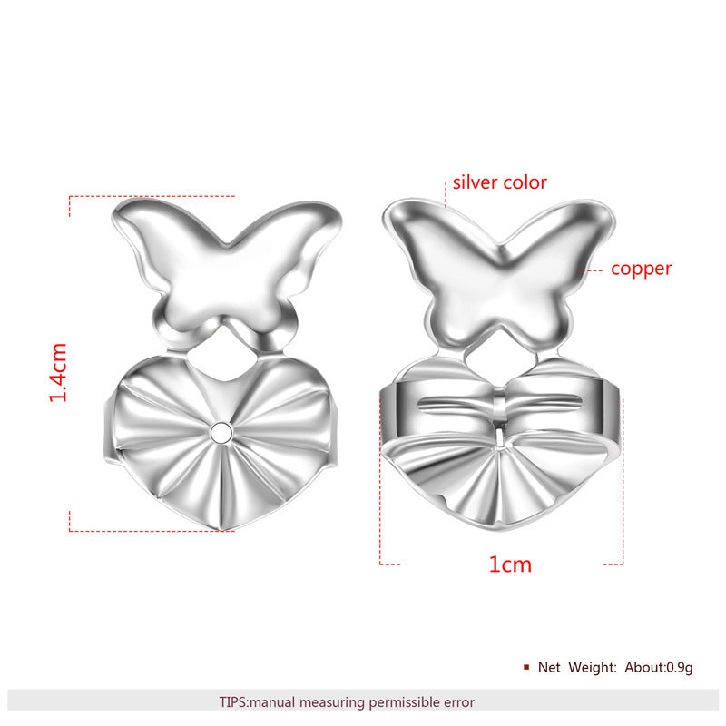 Earring Lifters for Stretched Earlobes / 2 pair