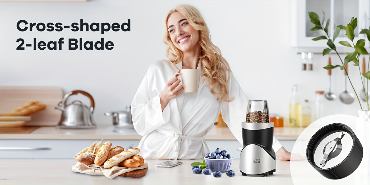 900W Smoothie Juicer, Milkshake And Smoothie Blender, 15pcs Personal Blender And Grinder Set For Kitchen,